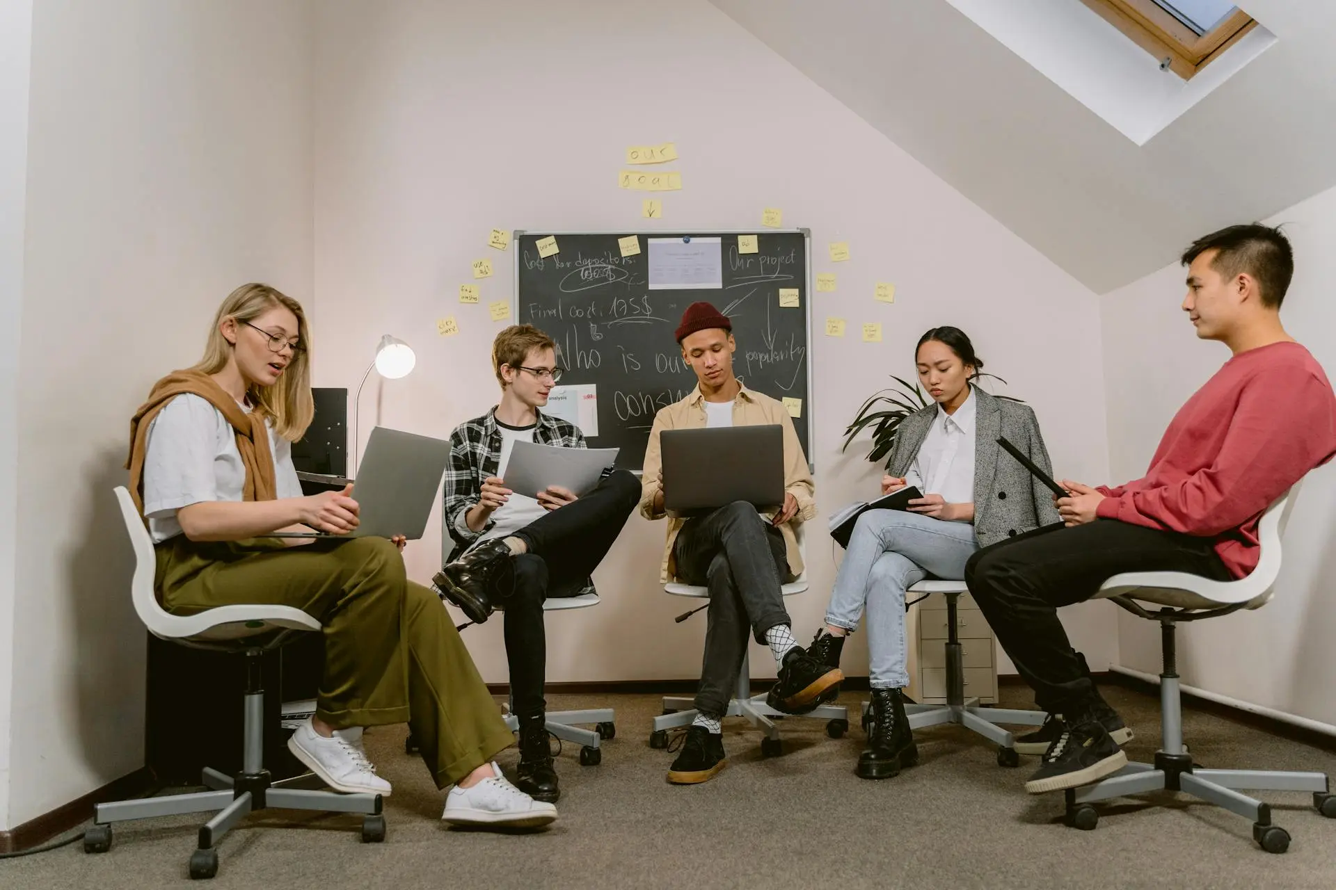 WordPress website laten maken in Eindhoven- Wat voor website heb jij nodig Wat voor website heb jij nodig – brainstormsessie met team over het ideale webdesign.
